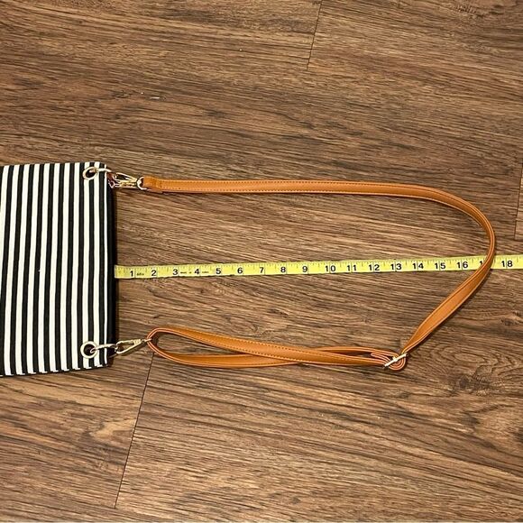 NWOT Lovevook Horizontal Stripe and Leopard Crossbody - Picture 14 of 14